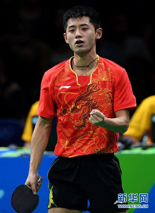 （里约奥运会）（10）乒乓球&mdash;&mdash;张继科晋级男单四强