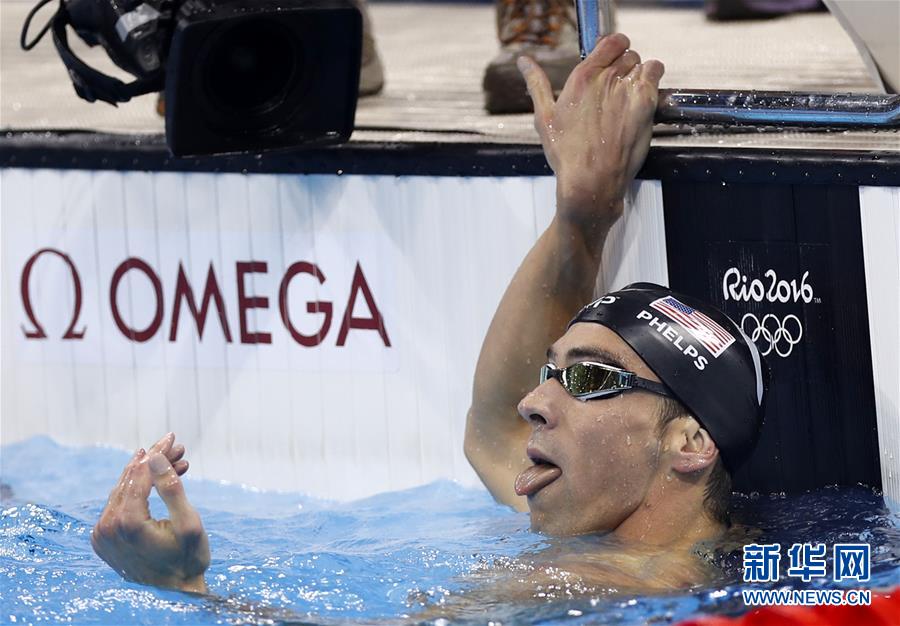 （里约奥运会&middot;夺冠一刻）（3）游泳&mdash;&mdash;男子200米蝶泳：菲尔普斯夺冠