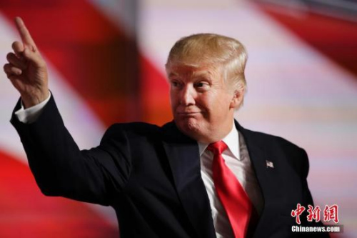 资料图:特朗普