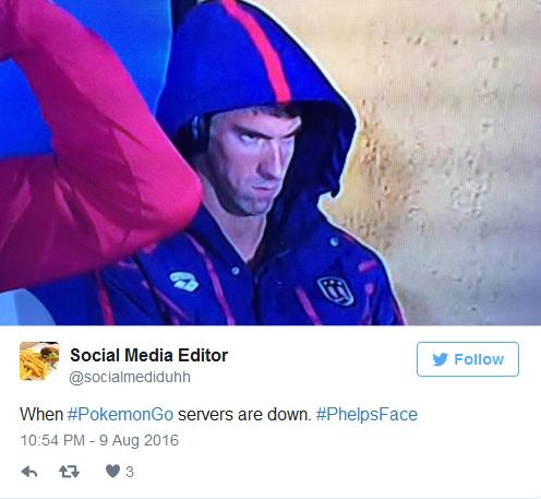 “菲尔普斯脸”爆红网络