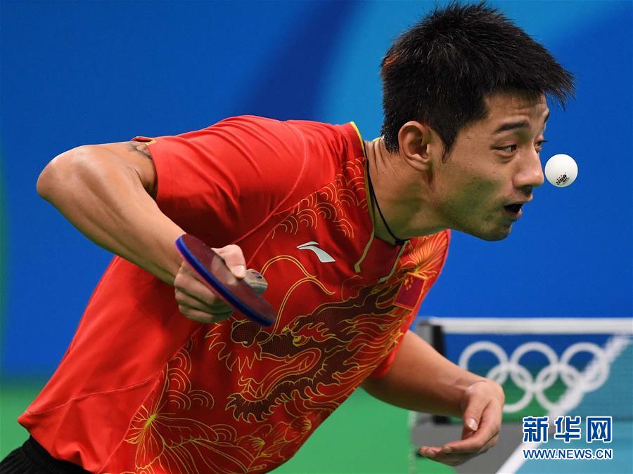 （里约奥运会）（6）乒乓球&mdash;&mdash;张继科晋级男单决赛