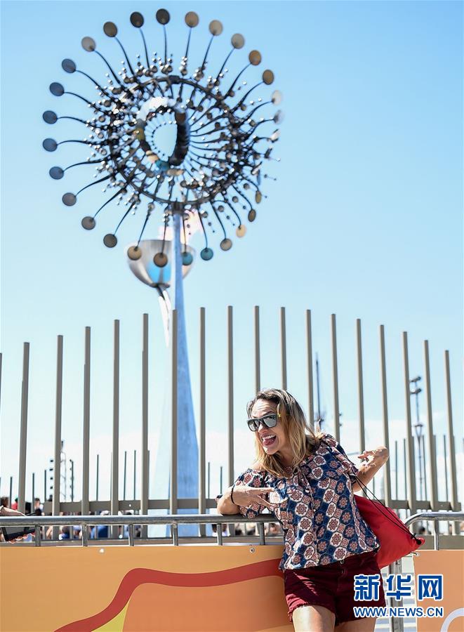 （里约奥运会&middot;图片故事）（5）&ldquo;人民圣火台&rdquo;拉近奥运与民众