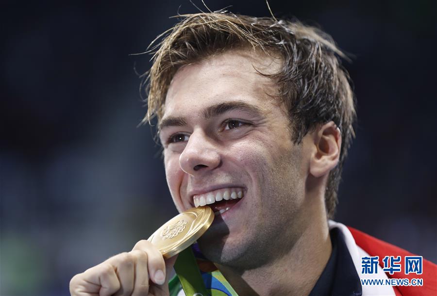 （里约奥运会&middot;领奖台）（1）游泳&mdash;&mdash;男子1500米颁奖仪式
