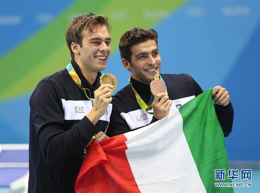 （里约奥运会&middot;领奖台）（7）游泳&mdash;&mdash;男子1500米颁奖仪式