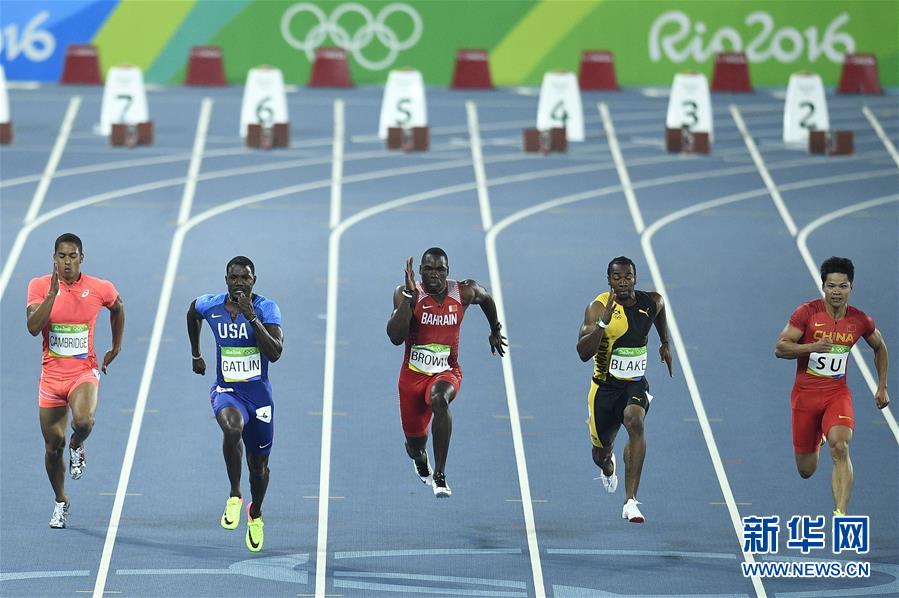 （里约奥运会）（6）田径&mdash;&mdash;中国选手无缘男子百米决赛
