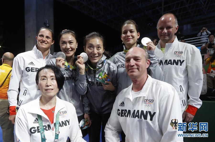 （里约奥运会）（2）乒乓球&mdash;&mdash;德国女队获团体银牌