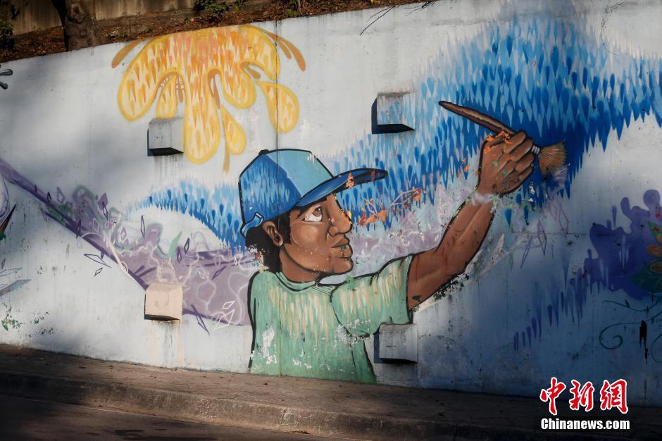 里约街头的涂鸦艺术