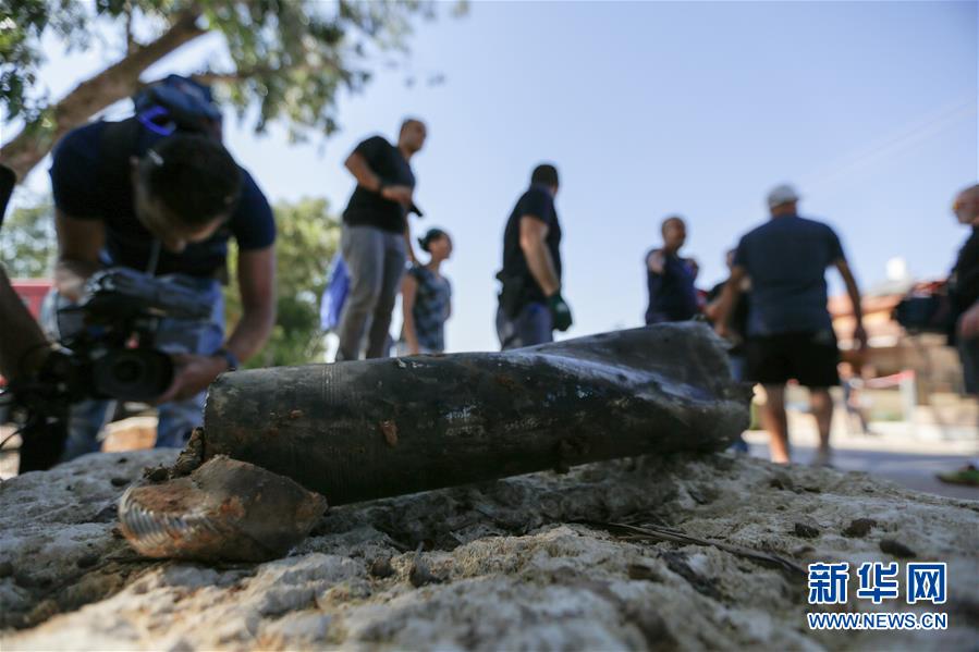 （国际）（2）以色列南部城市斯德洛特遭遇火箭弹袭击