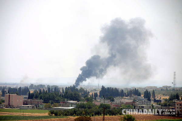 土耳其军队首次进入叙利亚打击IS 引多方不满