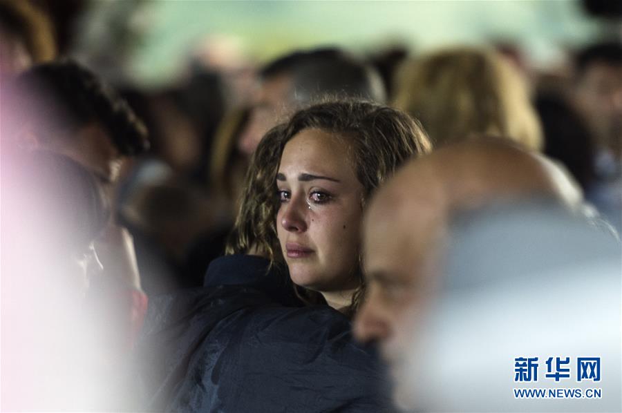 （国际）（4）意大利地震灾区为遇难者举办葬礼