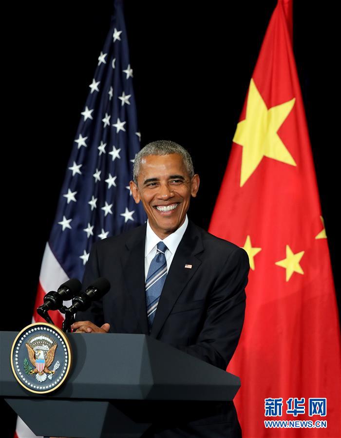 （杭州G20·XHDW）（3）美國總統奧巴馬在杭州舉行新聞發布會