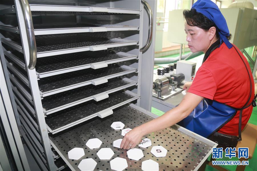 （XHDW）（3）驻朝鲜使团和国际机构代表参观平壤体育器材工厂和金杯体育人综合食品厂