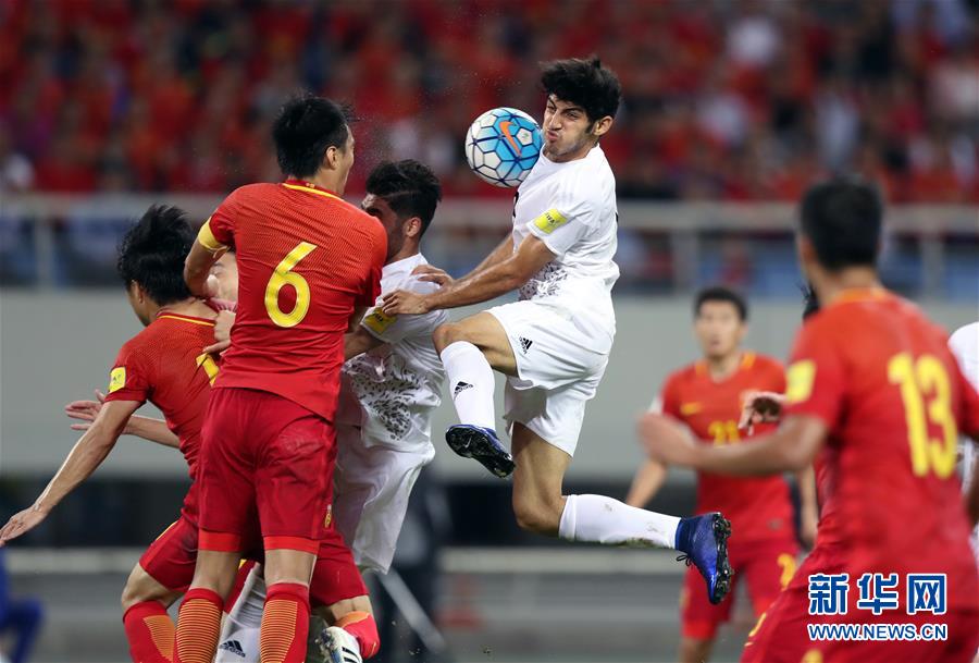 （体育）（24）足球&mdash;&mdash;世预赛：中国队战平伊朗队