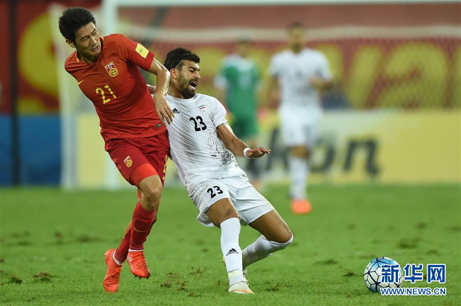 （体育）（32）足球&mdash;&mdash;世预赛：中国队战平伊朗队