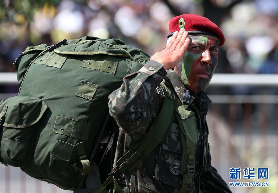 （XHDW）（3）里约热内卢举行阅兵庆祝巴西独立日