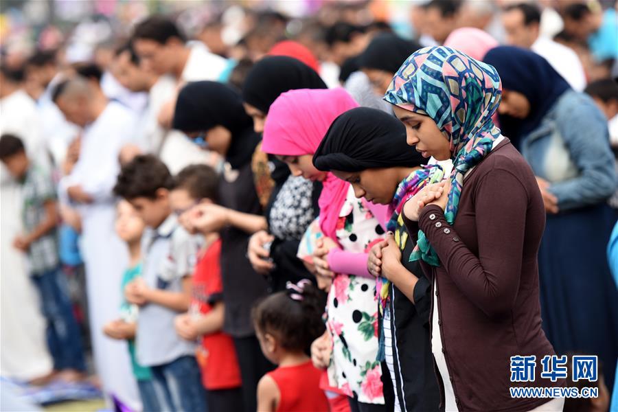 （国际）（1）埃及穆斯林迎来宰牲节