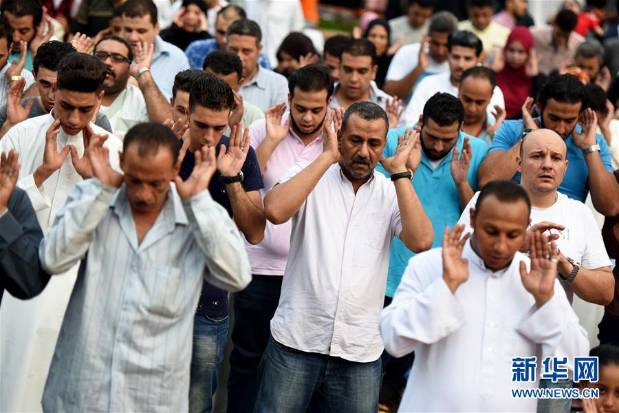 （国际）（2）埃及穆斯林迎来宰牲节