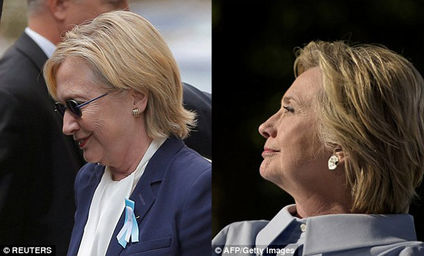 “健康门”又出阴谋论? 希拉里被疑用替身