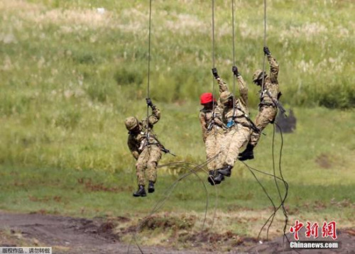 资料图：日本自卫队训练