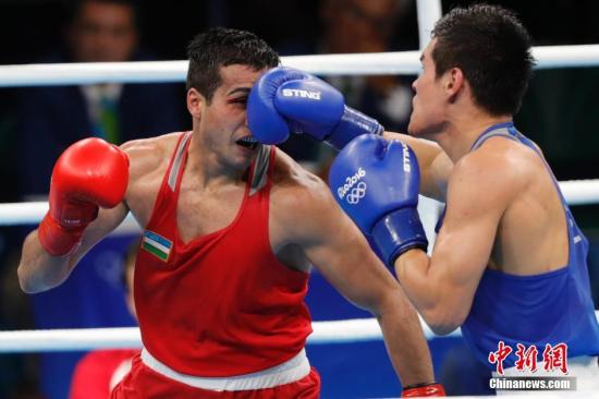 资料图：拳击比赛。<a target='_blank' href='http://www.chinanews.com/' ><p  align=
