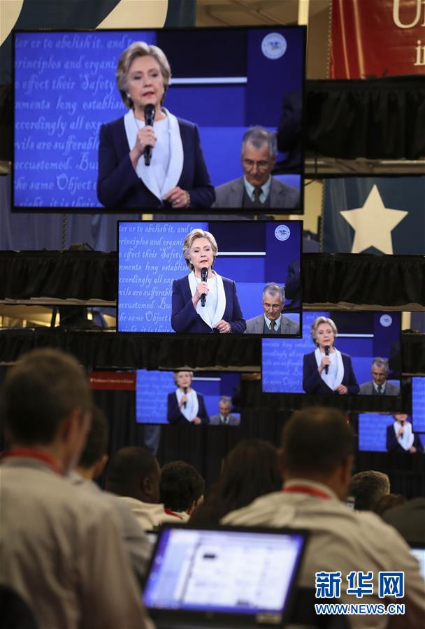 （晚报）（3）美总统大选&ldquo;二辩&rdquo;开始