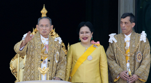 普密蓬与皇后诗丽吉