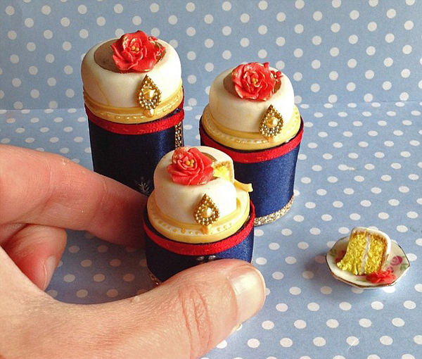 逼真!这些精致糕点都是黏土做的(图)