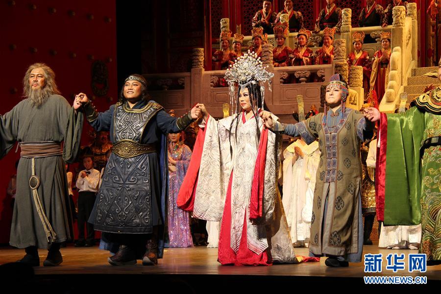 （XHDW）（2）中国中央歌剧院在日内瓦演出欧洲经典歌剧《图兰朵》