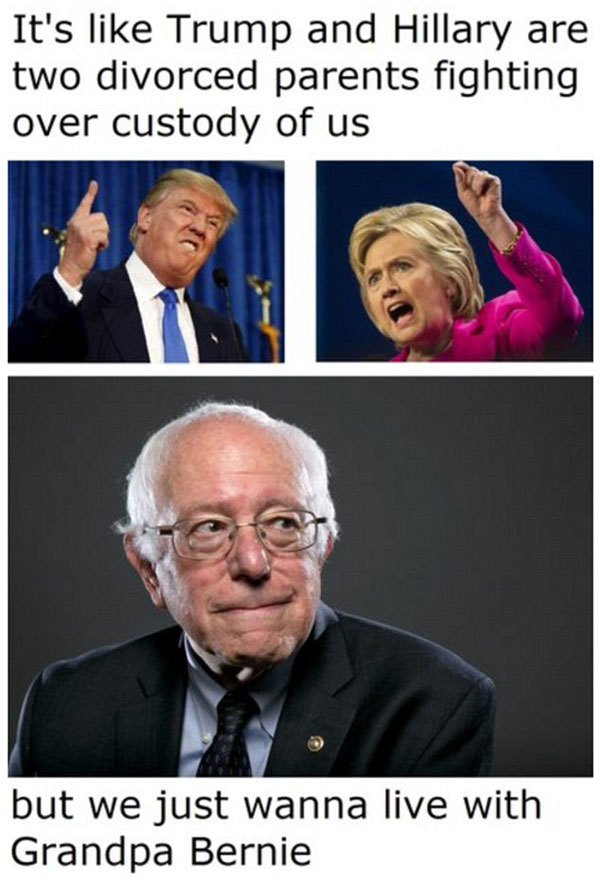 特朗普胜选惊呆网友 用恶搞表示抗议