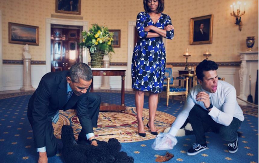 比利时PS达人制作与名人合影照走红网络