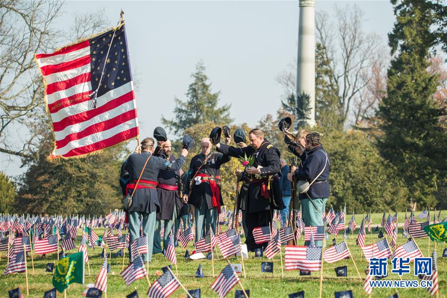 （国际）（4）美国举行葛底斯堡战役阵亡士兵纪念活动