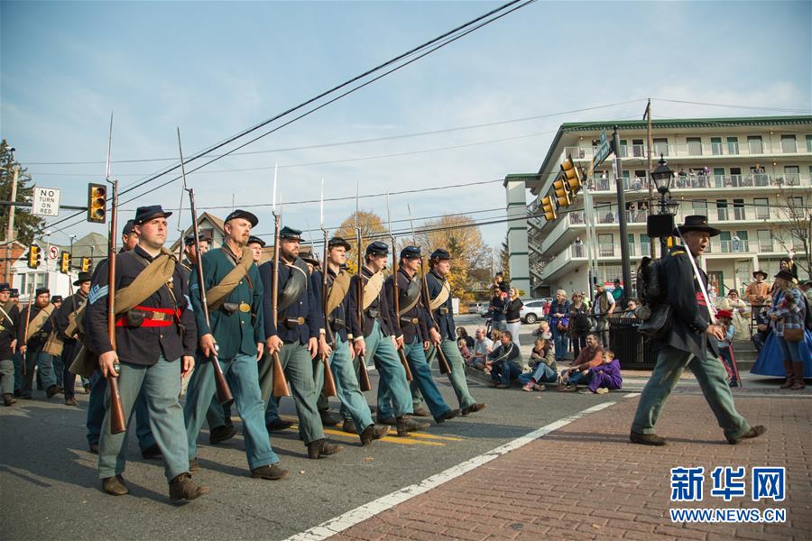 （国际）（2）美国举行葛底斯堡战役阵亡士兵纪念活动