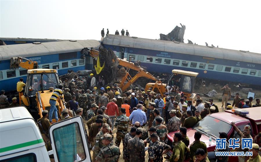 （国际）（7）印度北部列车出轨致至少63人死亡