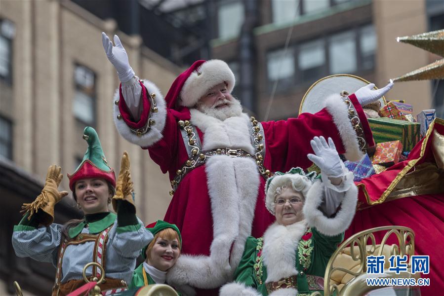（国际）（8）纽约举行2016感恩节大游行
