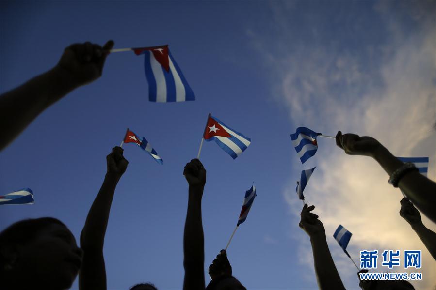 （外代一线）（2）古巴圣地亚哥举行盛大集会悼念菲德尔·卡斯特罗