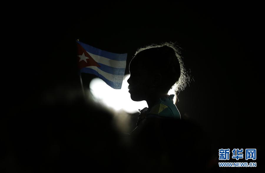 （外代一线）（10）古巴圣地亚哥举行盛大集会悼念菲德尔·卡斯特罗