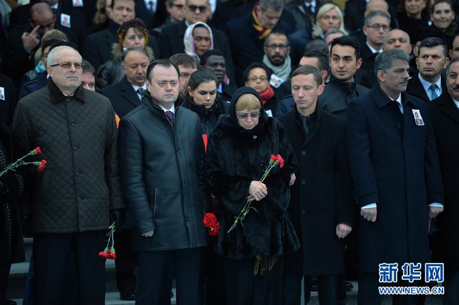 （国际）（4）俄罗斯驻土大使遗体告别仪式在安卡拉举行