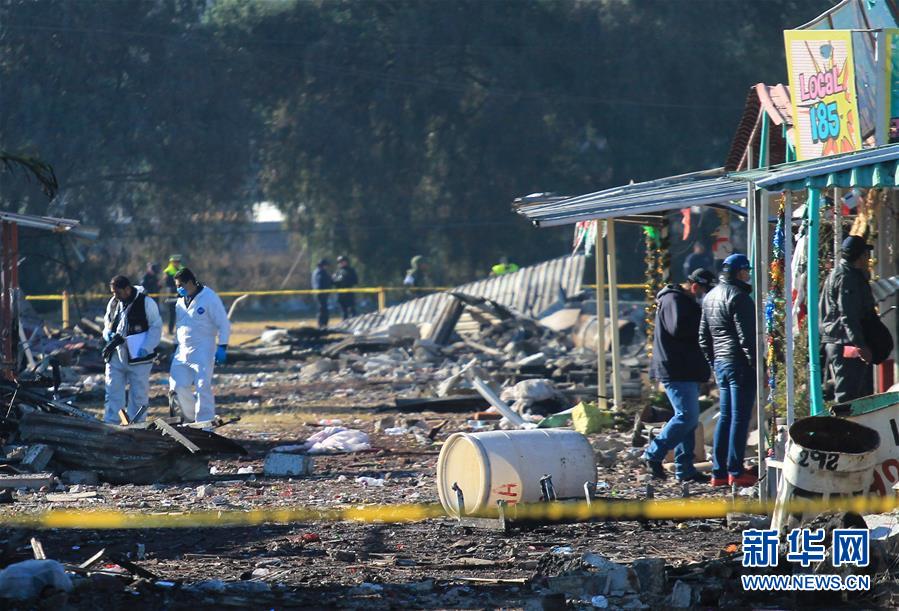 （国际）（1）墨西哥烟花市场爆炸事故遇难人数升至29人
