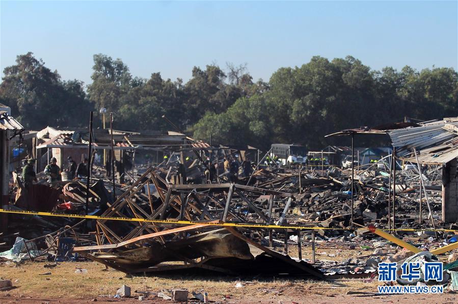（国际）（2）墨西哥烟花市场爆炸事故遇难人数升至29人