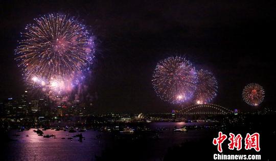 悉尼跨年烟火盛典——百万人的视觉盛宴