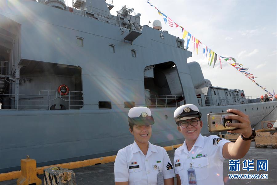 （国际）（5）俄罗斯两艘军舰访问马尼拉 