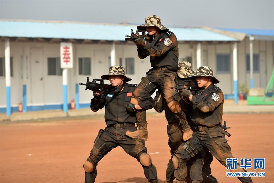 （国际）（1）利比里亚：高温下的训练