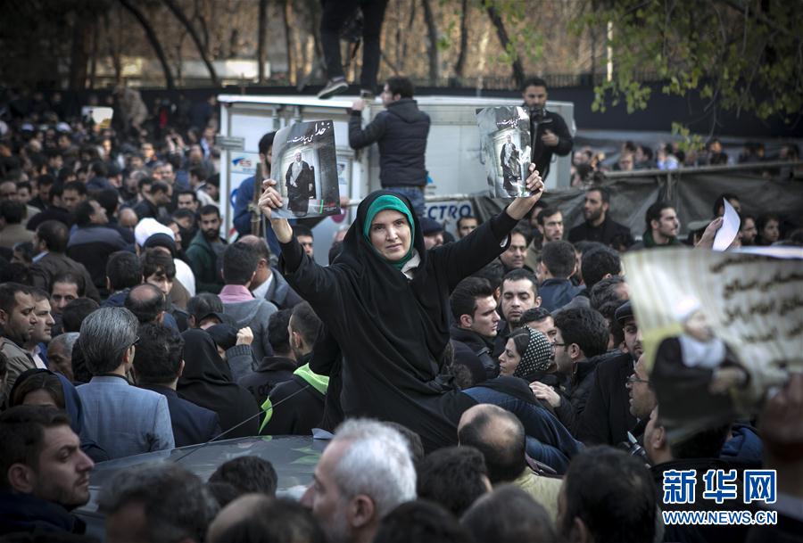 （国际）（2）伊朗：送别前总统拉夫桑贾尼