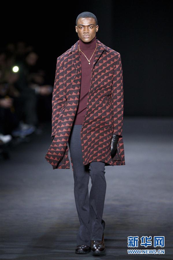 （国际）（4）范思哲秋冬男装亮相米兰时装周