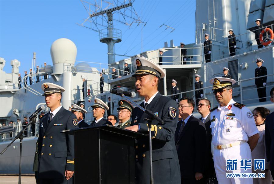 （国际）（2）中国海军护航编队访问阿联酋