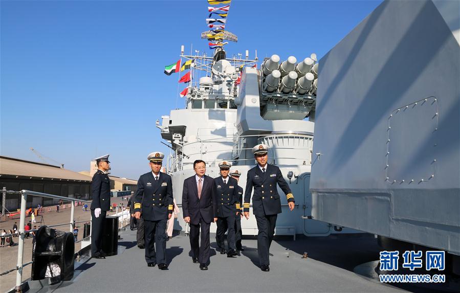 （国际）（4）中国海军护航编队访问阿联酋