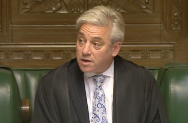 英国下议院议长:不欢迎特朗普在英议会发表演