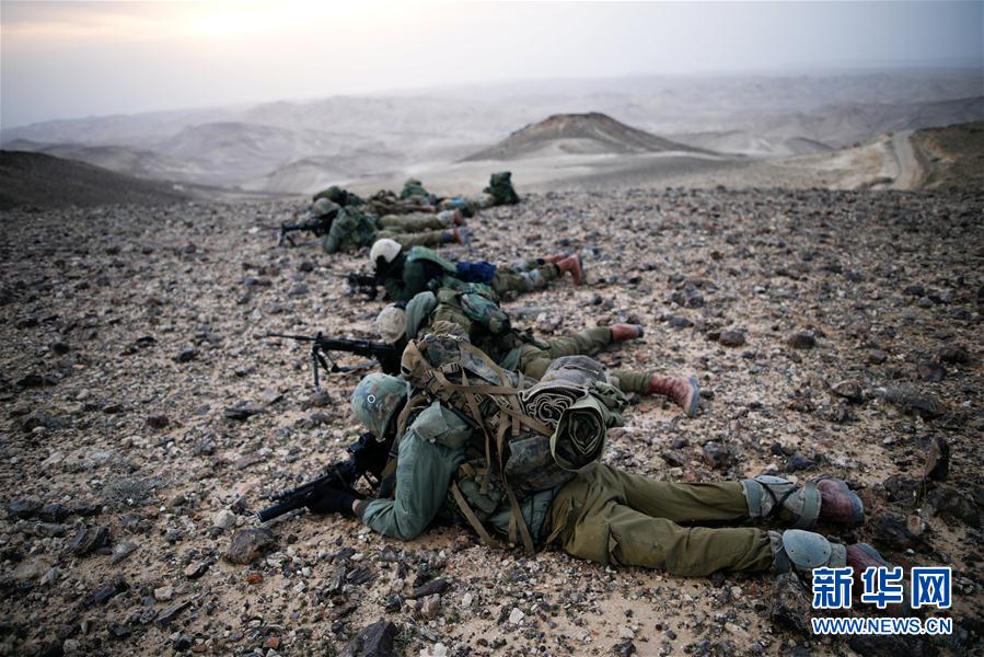 （外代一线）（6）以军进行巷战演习