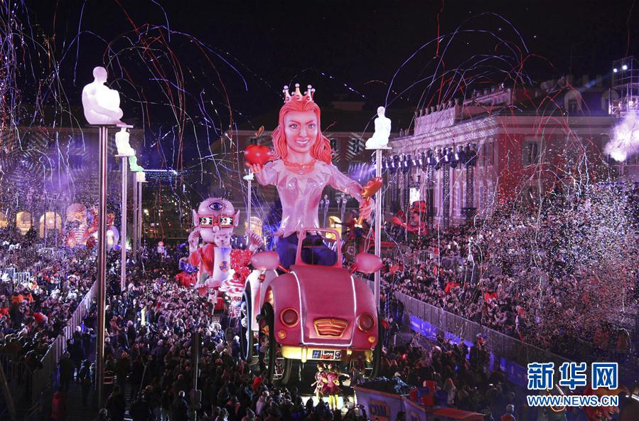 [1]（外代二线）法国尼斯举行狂欢节