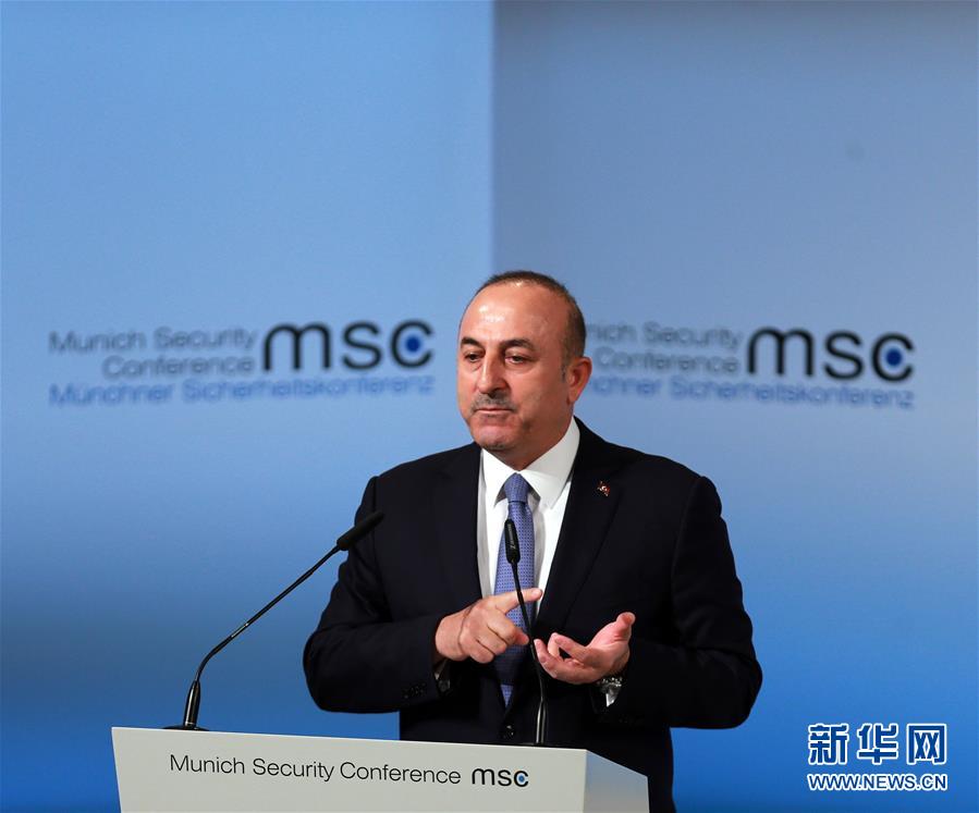 （XHDW）（1）土耳其外长出席慕安会就中东问题发言